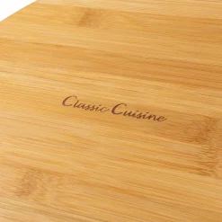 Deals 🤩 Classic Cuisine 10.25 In. Round Bamboo Salad Bowl With Utensils 🤩 -Serveware Store Online unnamed file 1575