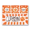 Budget 😍 Magnolia Lane Clemson Ceramic 4 Section Tailgating Serving Platter ⌛ -Serveware Store Online unnamed file 1578