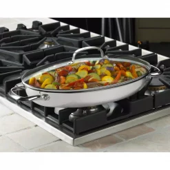 Brand new 🧨 Cuisinart Classic Entertaining 13.5 In. (2.5 Qt.) Stainless Oval Buffet Server 😍 -Serveware Store Online unnamed file 1624