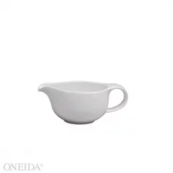 New 🛒 Oneida Cromwell 6.75 Oz. White Porcelain Gravy Boats (Set Of 36) 🔥