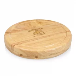 Best Pirce ๐ Picnic Time Vancouver Canucks 10.20 In. Natural Wood Cheese Board And Tool Set ๐ฅ
