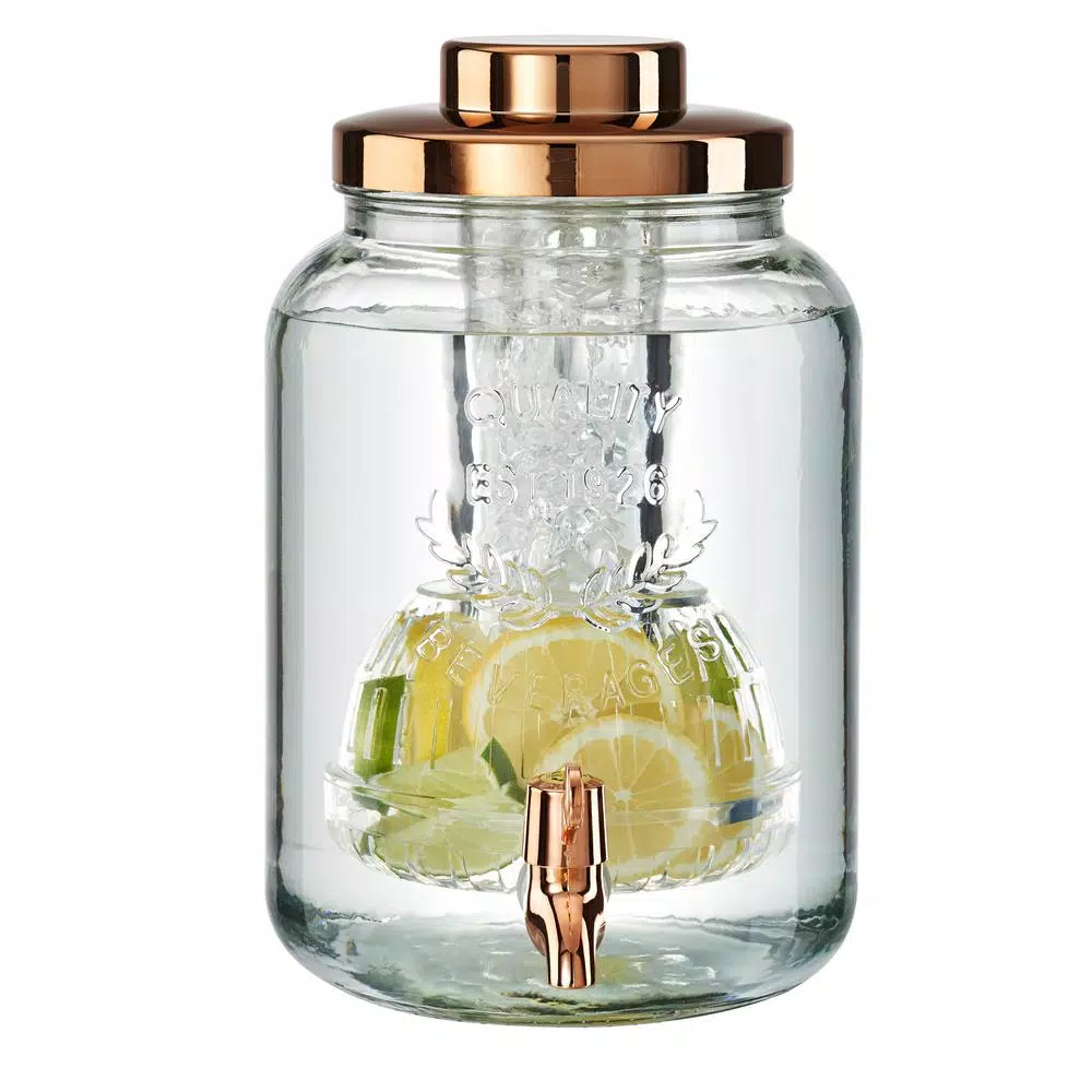 Best Pirce 😀 Artland 2 Gal. Coppertino Chill And Flavor Beverage Dispenser 🥰 3 Best Pirce 😀 Artland 2 Gal. Coppertino Chill And Flavor Beverage Dispenser 🥰