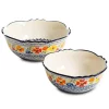 Deals 😉 Gibson Home Luxembourg 8 In. And 10 In. 32 Fl. Oz. And 64 Fl. Oz. Multicolored Stoneware Serving Bowls (Set Of 2) 🎁 -Serveware Store Online unnamed file 2