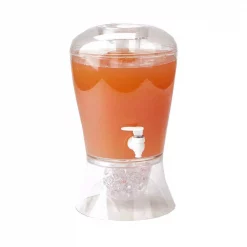 Hot Sale 😍 Mind Reader 24 Oz. Clear Beverage Dispenser With Fruit Infuser And Ice Cone Drink Holder With Lid, Perfect For Parties ⭐ -Serveware Store Online unnamed file 20
