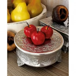 Hot Sale 💯 Benzara Silver Aluminum Cake Stand 😀 9 Hot Sale 💯 Benzara Silver Aluminum Cake Stand 😀 -Serveware Store Online unnamed file 204