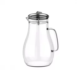 Coupon 👏 Classic Cuisine 64 Oz. Glass Pitcher With Lid 😀