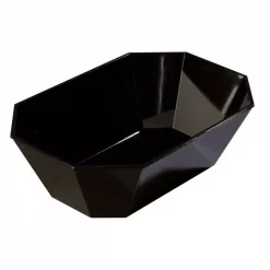 Best Pirce 🌟 Carlisle 5# Octagonal Deli Serving Crock In Black (Case Of 6) 🎉