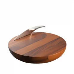 Best Sale 🔥 Nambe Harmony Wood Cheese Board With Knife 😉