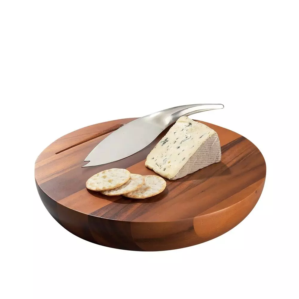 Best Sale ๐ฅ Nambe Harmony Wood Cheese Board With Knife ๐ 5 Best Sale ๐ฅ Nambe Harmony Wood Cheese Board With Knife ๐ - Image 3