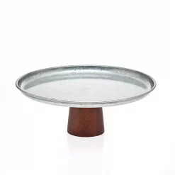 Best Pirce 🌟 Godinger Cake Plate Wood Base 😍