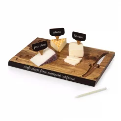 New ⌛ TOSCANA Delio Acacia Wood Cheese Board With Tools 😀 -Serveware Store Online unnamed file 318
