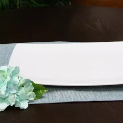 Flash Sale ⌛ Gibson Gracious Dining White Ceramic Serving Platter 😉 -Serveware Store Online unnamed file 323