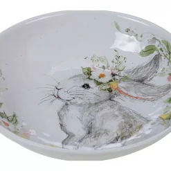 Best Sale 💯 Certified International Sweet Bunny 13 In. Multicolored Earthenware Serving/Pasta Bowl 💯 -Serveware Store Online unnamed file 339