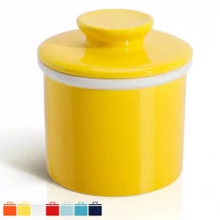 Budget 🌟 Sweese Butter Keeper Crock – French Butter Dish – Yellow, Set Of 1 ✨