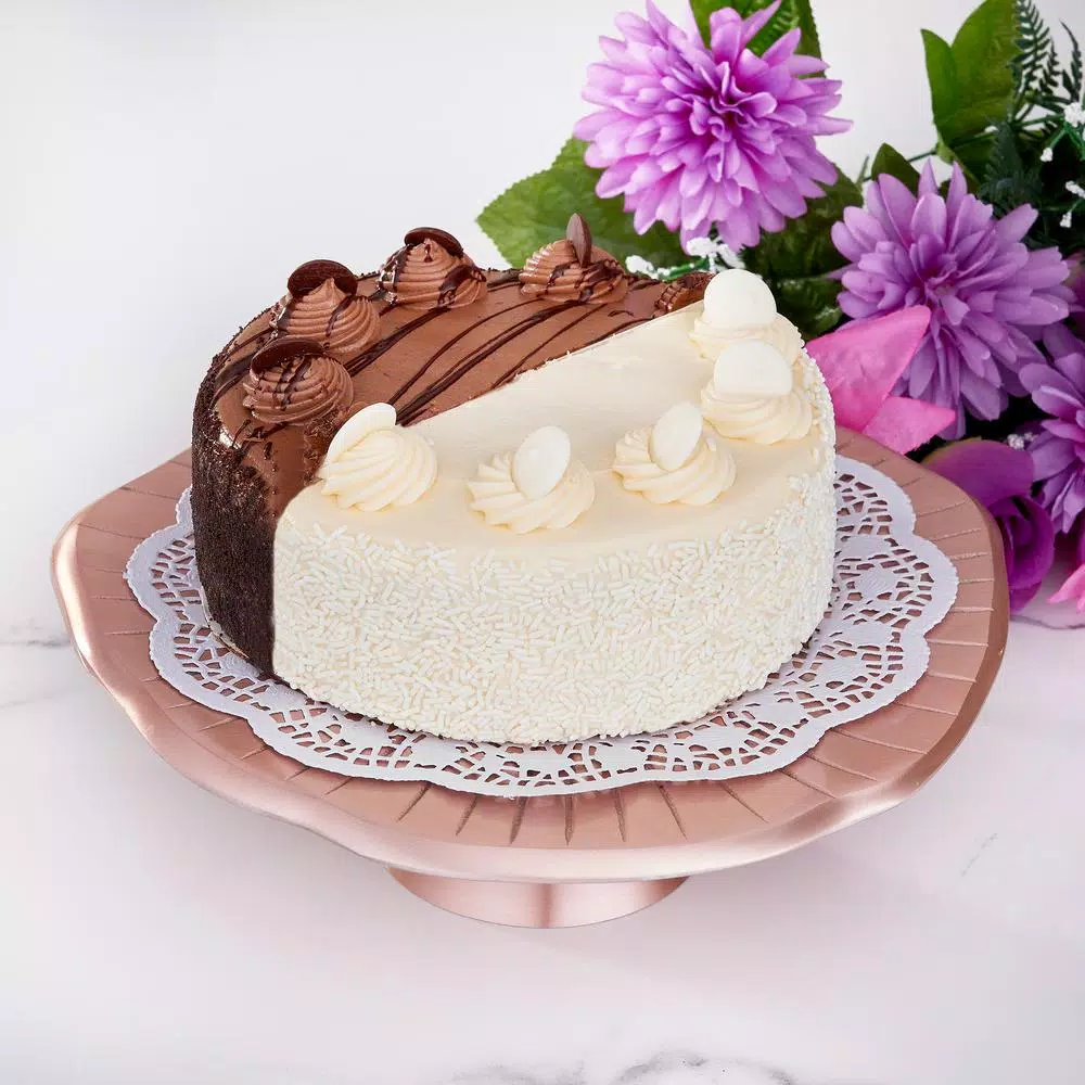 Budget 🧨 Old Dutch 12-1/2 In. D Rose Gold “Lily Pad” Cake Stand 🔥 4 Budget 🧨 Old Dutch 12-1/2 In. D Rose Gold “Lily Pad” Cake Stand 🔥 - Image 2