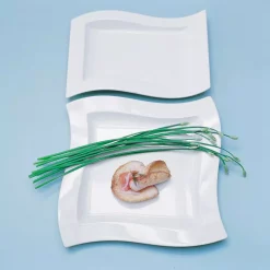 Budget 🤩 Villeroy &amp; Boch Villeroy & Boch New Wave White Porcelain 13 In. Square Platter 😀 -Serveware Store Online unnamed file 37