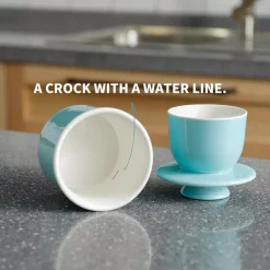 Top 10 🥰 Sweese Butter Keeper Crock – French Butter Dish – Turquoise, Set Of 1 🎉 -Serveware Store Online unnamed file 441