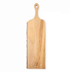 Wholesale ✔️ Cathy's Concepts Cathy’s Concepts Let’s Eat Live Edge Mango Wood Serving Board 💯