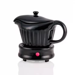 Coupon ⌛ Ovente 13.5 Oz. Black Electric Gravy Warmer With Detachable Gravy Boat (FW024589B) 🥰 -Serveware Store Online unnamed file 487