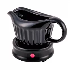 Coupon ⌛ Ovente 13.5 Oz. Black Electric Gravy Warmer With Detachable Gravy Boat (FW024589B) 🥰 -Serveware Store Online unnamed file 488