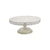 Cheapest ❤️ LITTON LANE 22 In. W X 10 In. H Whitewashed And Rust Brown Round Iron Cake Stand With Floral Bunting Overhang 😍 1 Cheapest ❤️ LITTON LANE 22 In. W X 10 In. H Whitewashed And Rust Brown Round Iron Cake Stand With Floral Bunting Overhang 😍 -Serveware Store Online unnamed file 540