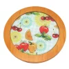 Brand new ✨ Creative Home 7.5 In. Round Tempered Glass Trivet Serving Board, Fruit Pattern With Solid Wood Trim 😍 -Serveware Store Online unnamed file 567