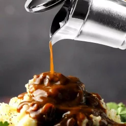 Best deal 👏 Ovente 14 Oz. Stainless Glass Double-Wall Insulation, BPA-Free Classic Gravy Boat (Set Of 1) 😍 -Serveware Store Online unnamed file 578