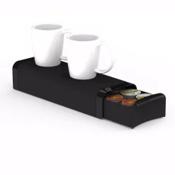 Coupon 😍 Mind Reader Coffee/Condiment Black Holder With K-Cup Drawer And Room For Sleeve Dispenser 🛒 -Serveware Store Online unnamed file 594