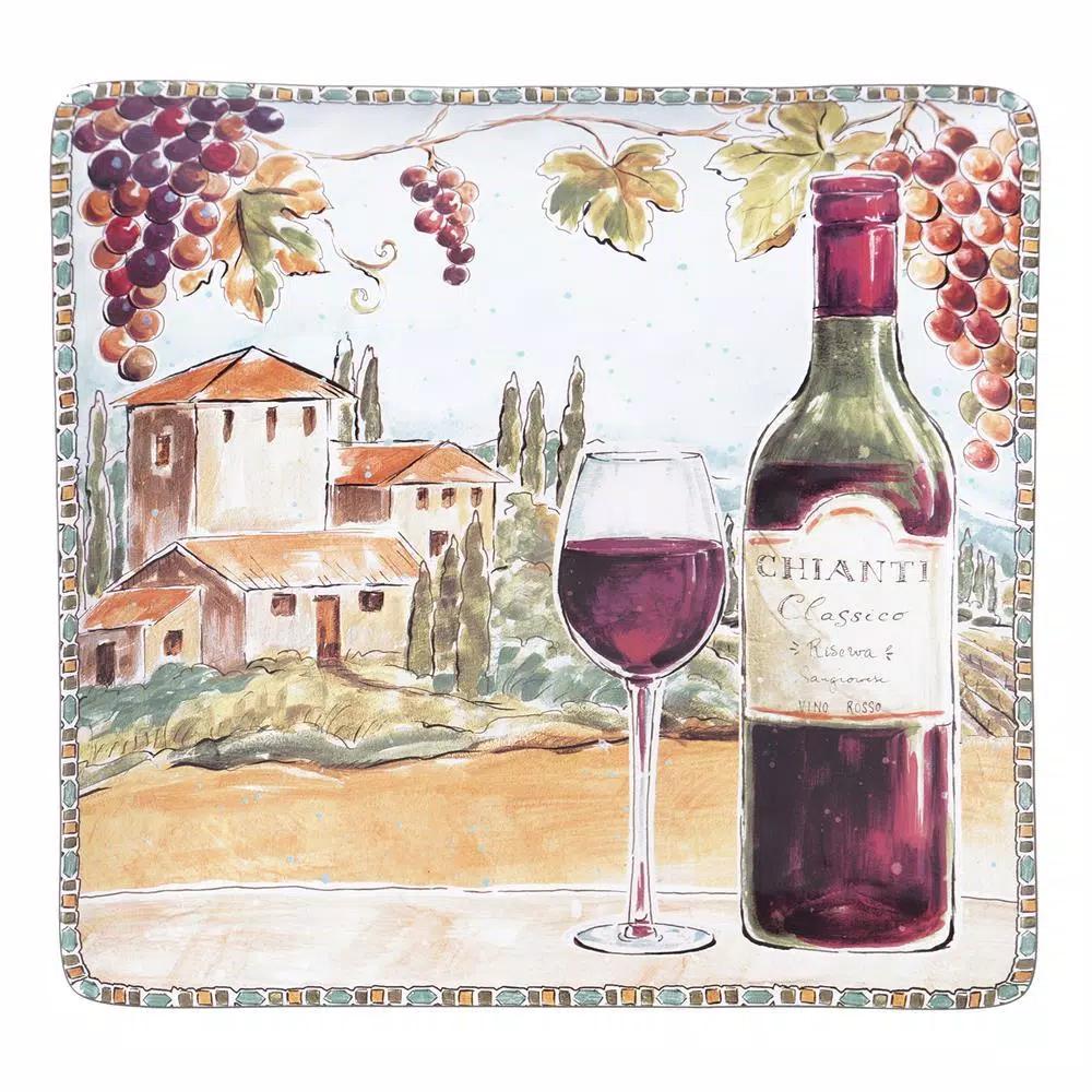 Top 10 ๐ Certified International 12.5 In. Multi-Colored Stoneware Tuscan Breeze Square Platter ๐ 3 Top 10 ๐ Certified International 12.5 In. Multi-Colored Stoneware Tuscan Breeze Square Platter ๐