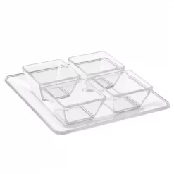 Wholesale 🌟 Classic Cuisine 4-Dish Serving Tray Set ✨