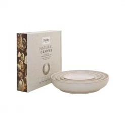 Discount ⭐ Denby Natural Canvas 4-Piece Nesting Bowl Set 😀 -Serveware Store Online unnamed file 727