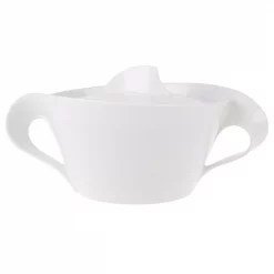 Flash Sale ⌛ Villeroy & Boch Villeroy & Boch New Wave White Porcelain Covered Vegetable Bowl ✨
