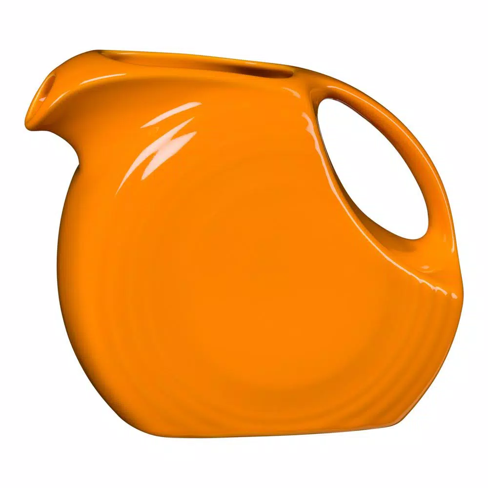 Promo π Fiesta 67.25 Oz. Butterscotch Ceramic Large Disk Pitcher π 4 Promo π Fiesta 67.25 Oz. Butterscotch Ceramic Large Disk Pitcher π - Image 2