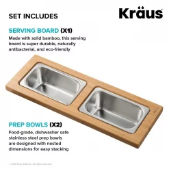 Best deal ❤️ KRAUS 16.75 In. Workstation Kitchen Sink Composite Serving Board Set With Rectangular Stainless Steel Bowls ❤️ 16 Best deal ❤️ KRAUS 16.75 In. Workstation Kitchen Sink Composite Serving Board Set With Rectangular Stainless Steel Bowls ❤️ -Serveware Store Online unnamed file 757