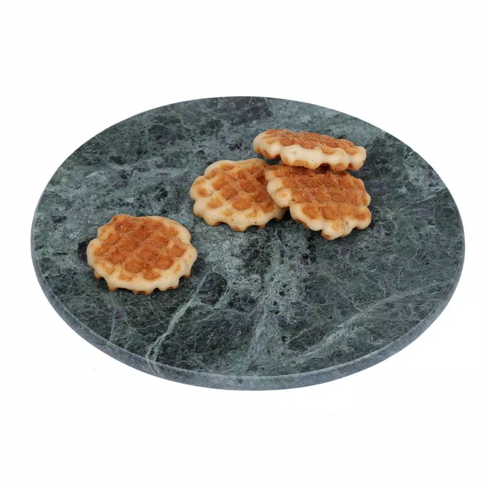 Wholesale โญ Creative Home Green Marble 12 In. Dia Round Board ๐งจ 4 Wholesale โญ Creative Home Green Marble 12 In. Dia Round Board ๐งจ - Image 2