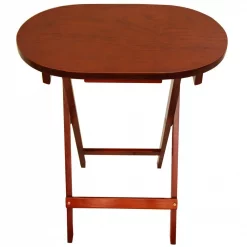 Deals 🔥 Oriental Furniture Oriental Furniture 17 In. X 11 In. Rosewood TV Tray In Honey (4-Pack) 🥰 -Serveware Store Online unnamed file 888