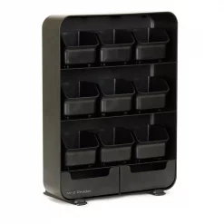 Discount 😀 Mind Reader Tea/Coffee/Condiment Black Organizer With Cup And Lid Storage 😀 -Serveware Store Online unnamed file 931