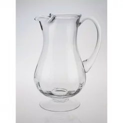 Best Pirce 🎁 Badash Crystal 54 Oz., 11 In. High Impressions European Mouth Blown Lead Free Crystal Optic Pitcher 🥰