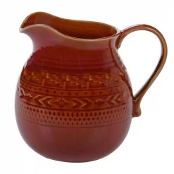 Cheapest β¨ Certified International Multi-Colored 80 Oz. Aztec Rust Pitcher β¨