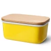 Promo 🔥 Sweese Large Butter Dish With Beech Wooden Lid – Yellow, Set Of 1 🛒 -Serveware Store Online unnamed file 951
