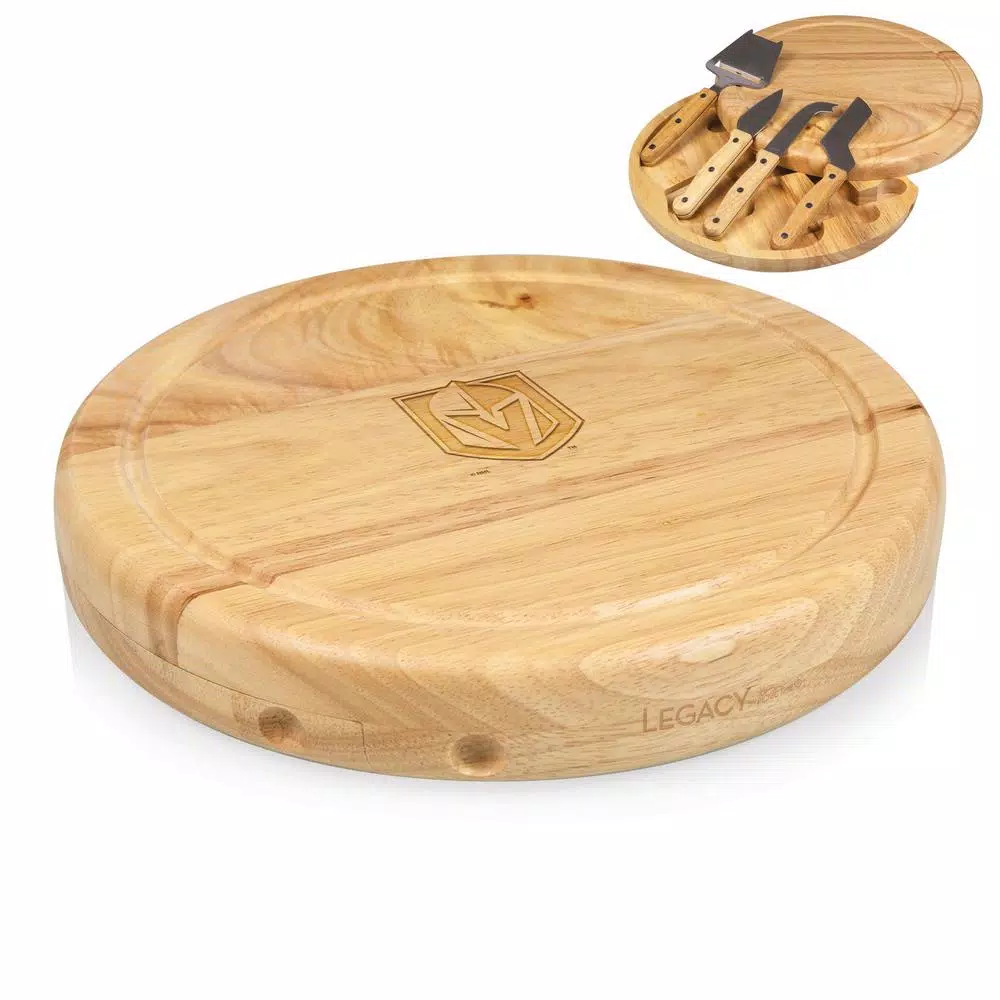 Top 10 π Picnic Time Vegas Golden Knights 10.20 In. Natural Wood Cheese Board And Tool Set π 4 Top 10 π Picnic Time Vegas Golden Knights 10.20 In. Natural Wood Cheese Board And Tool Set π - Image 2