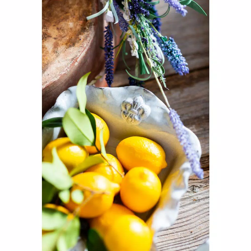 Flash Sale ๐งจ Abigails Fleur De Lis White Ceramic Charger Set Of 4 ๐ 5 Flash Sale ๐งจ Abigails Fleur De Lis White Ceramic Charger Set Of 4 ๐ - Image 3